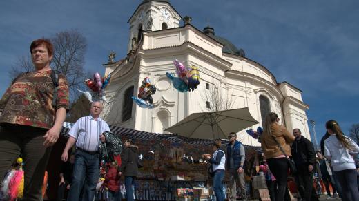 Velikonoční pouť na Dobré Vodě u Českých Budějovic