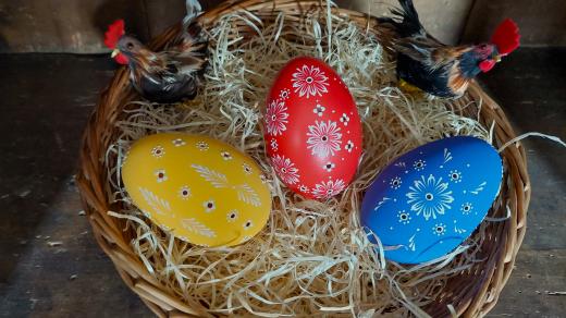 Madeirová vejce na výstavě v Železnici