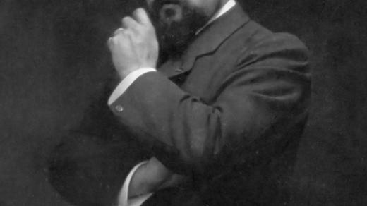 Hudební skladatel Claude Debussy v roce 1908