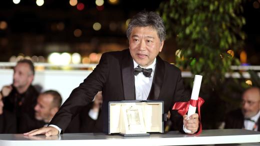 Japonský režisér Hirozaku Kore-eda na filmovém festivalu v Cannes