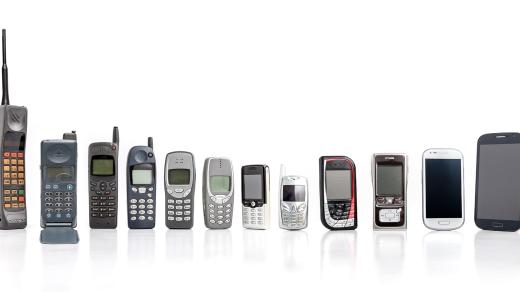 Jak šel čas s mobilními telefony