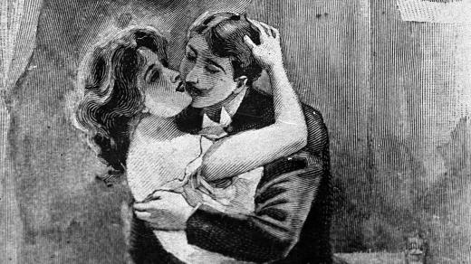 Ilustrace k románu Guy de Maupassant: Miláček