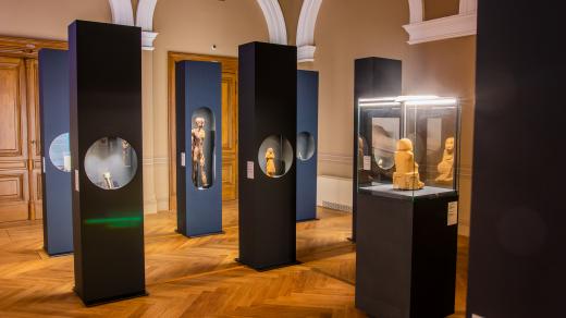 Expozice Sluneční králové v Národním muzeu