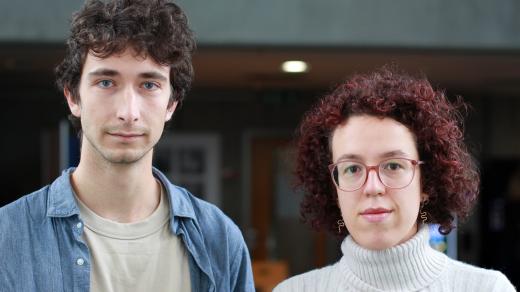 Jan Voves a Anna Maurin z hnutí Univerzity za klima