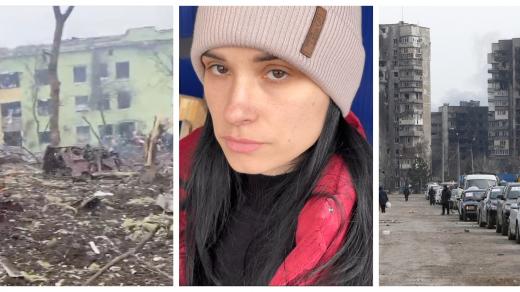 Uprchlice Anna popsala život v bombardovaném Mariupolu