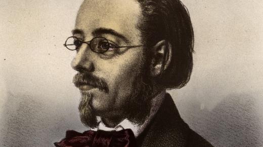 Bedřich Smetana na portrétu z roku 1855