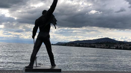 Freddie Mercury v podání české sochařky Ireny Sedlecké