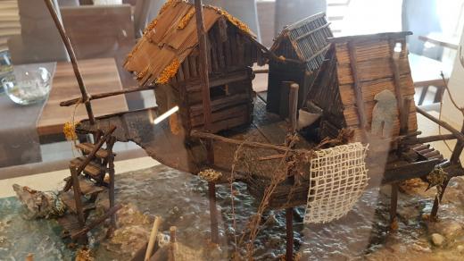 V expozici Muzea prehistorických sídlišť v Mondsee si můžete prohlédnout, jak pravěká kůlová obydlí vypadala