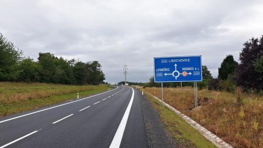 V Roudnici nad Labem skončilo dopravní omezení na silnici II/240 kvůli přivaděči na D8
