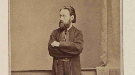 Bedřich Smetana na fotografii z let 1866-1867