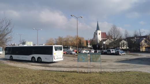 Autobusové nádraží v Litovli