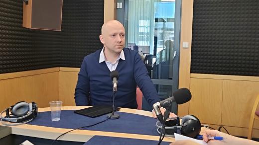 Tomáš Hudeček z Kliniky rehabilitace a tělovýchovného lékařství Fakultní nemocnice Ostrava