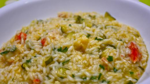 Uvařte si pravé italské rizoto se zeleným chřestem (ilustrační foto)