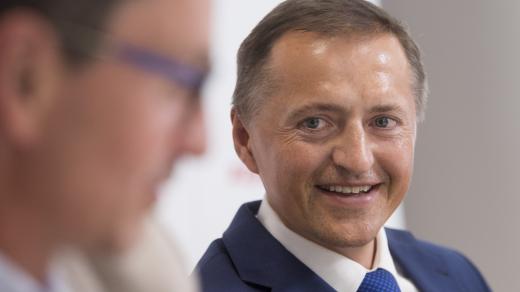 Většinový majitel hokejového klubu HC Dynamo Pardubice Petr Dědek