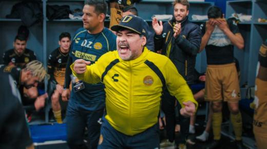Ze seriálu Maradona v Mexiku