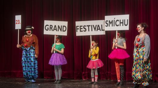 Zahájení přehlídky divadelních komedií Grand festival smíchu ve Východočeském divadle v Pardubicích (2023)