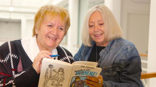 Jiřina Stoklasová a Alena Vykydalová