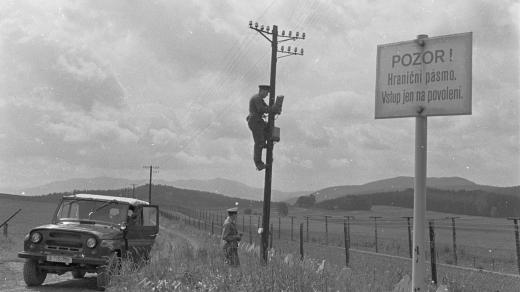 Železná opona - pohraničníci v roce 1988