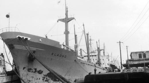 Československá nákladní loď Kladno