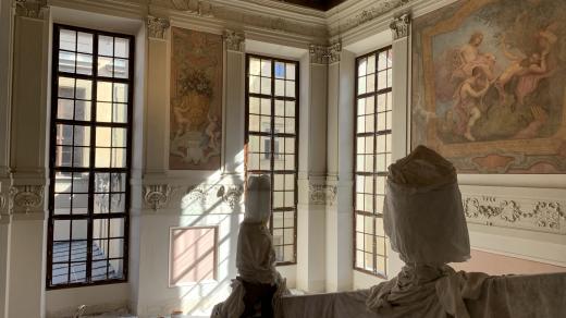 Rekonstrukce pražského barokního Clam-Gallasova paláce