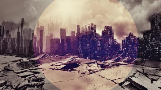 Město po apokalypse (ilustrační foto)