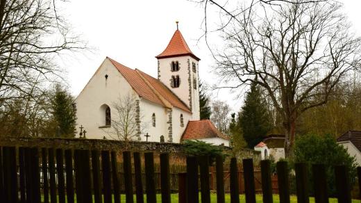 Kostel sv. Voršily v Újezdci u Bělčic