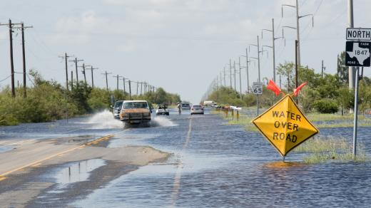 Záplavy po hurikánu Harvey v Texasu