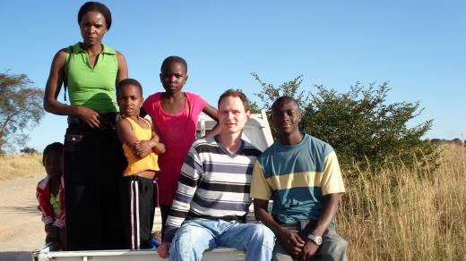 Zimbabwe s rodinou