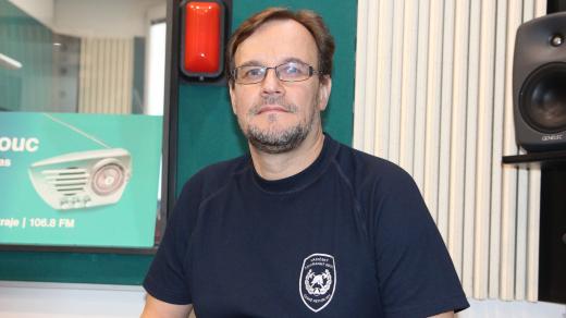 David Dohnal, psycholog Hasičského záchranného sboru Olomouckého kraje