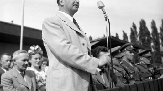 Bohumil Laušman v srpnu 1945
