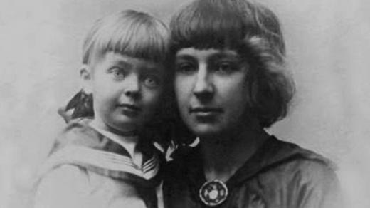 Marina Cvětajevová s dcerou Adrianou