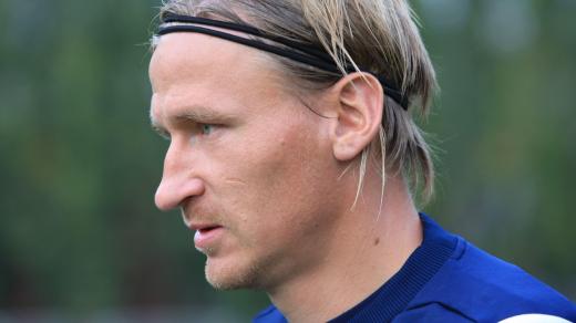 Fotbalový útočník Marek Heinz