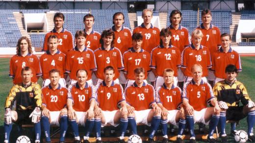 Česká fotbalová reprezentace v roce 1996