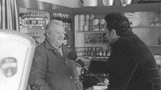 Natáčení reportáže v obchodu (1983)