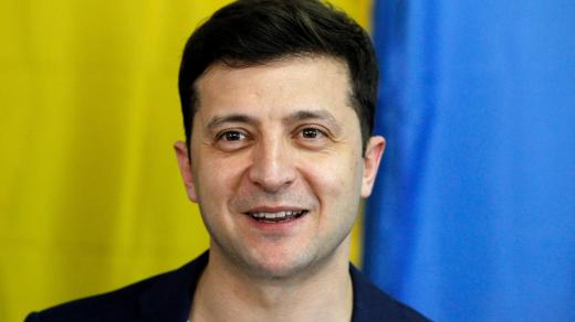 Prezidentské volby na Ukrajině vyhrál herec a komik Volodymyr Zelenskyj