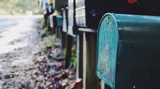 Poštovní schránka, pošta, dopis (ilustrační foto)