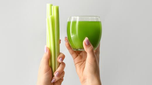 Z celeru si můžete připravit i zdravý nápoj