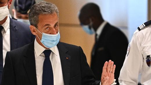 Bývalý francouzský prezident Nicolas Sarkozy před soudem