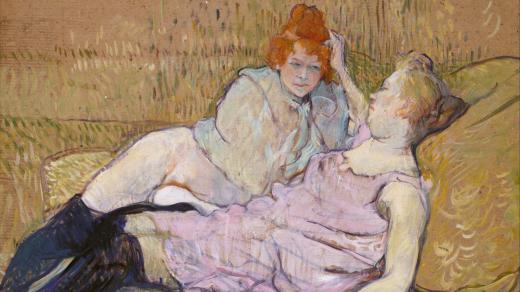 Henri de Toulouse-Lautrec: Sofa