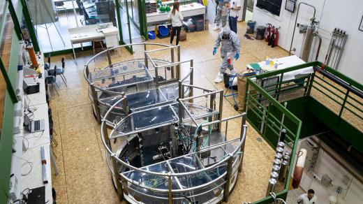 Model jaderného reaktoru