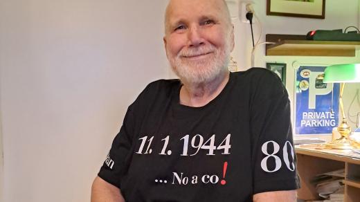Milan Švihálek nedávno oslavil 80. narozeniny