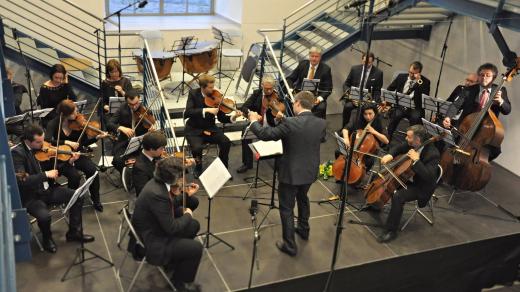 Koncert komorní filharmonie L'armonia terrena v Podbrdském muzeu v Rožmitále pod Třemšínem