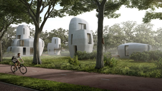 V Holandsku budou už brzy domy vytištěné 3D tiskárnou