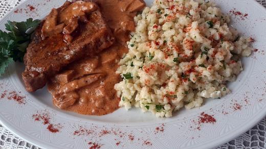 Kotlety na hříbkách