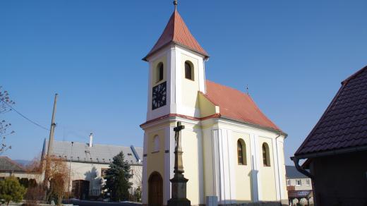 Kaple sv. Petra a Pavla vysvěcená v roce 1829