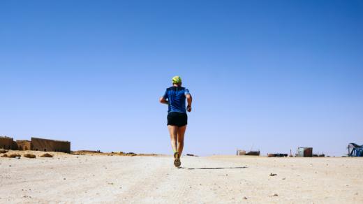 Běžec na Sahaře