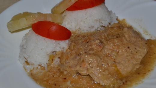 Vepřové maso na cibuli