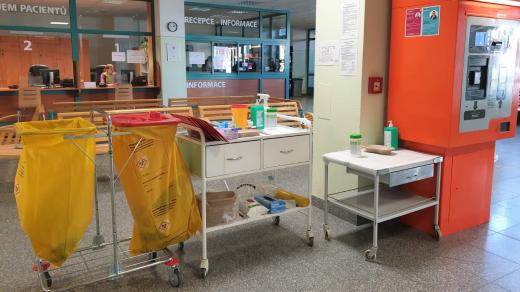 Nemocnice v Jindřichově Hradci se připravuje na hospitalizaci pacientů s onemocnění Covid-19