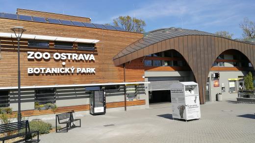 Vstupní objekt Zoo Ostrava a botanický park