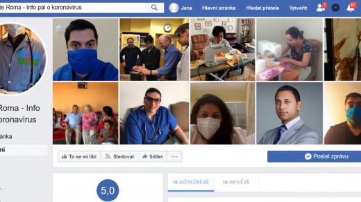 Facebooková kampaň Saste Roma informuje o koronaviru Romy po celém světě